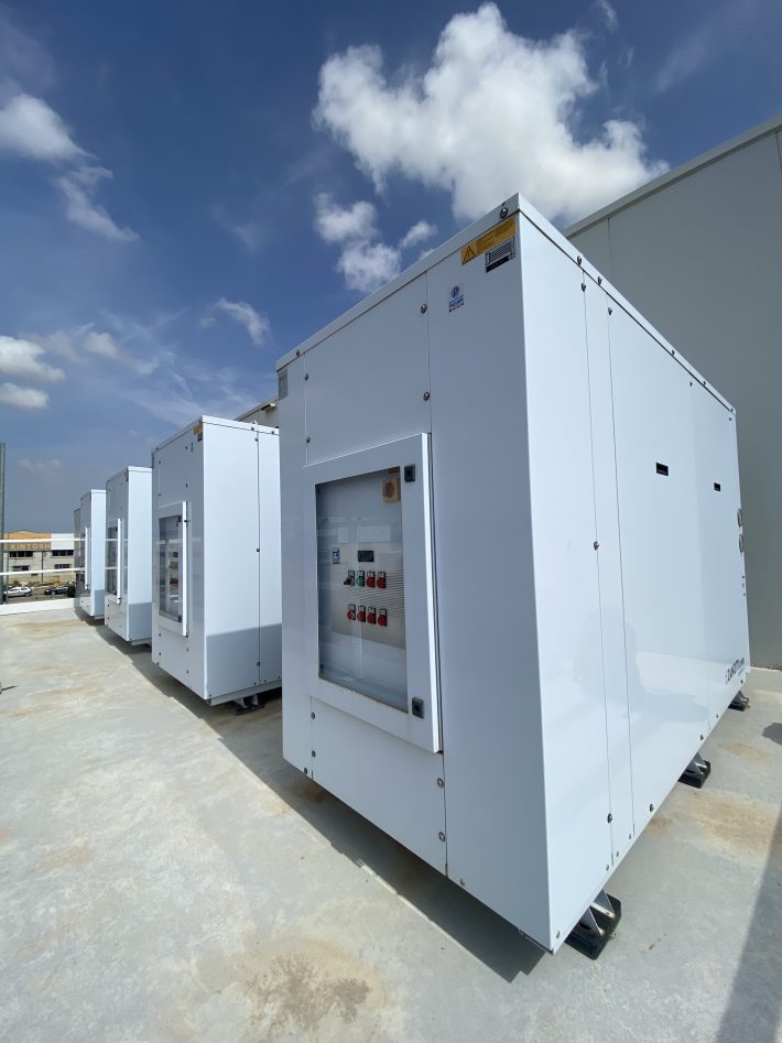 Instalación frigorífica de dos cámaras